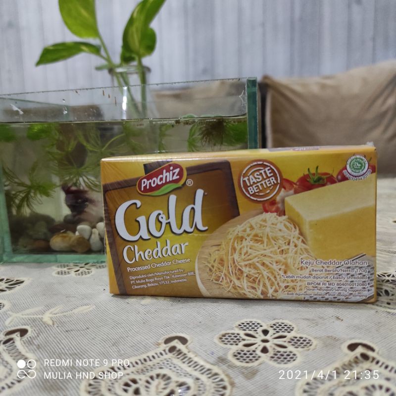 

PROCHIZ Cheddar Gold 170gr
