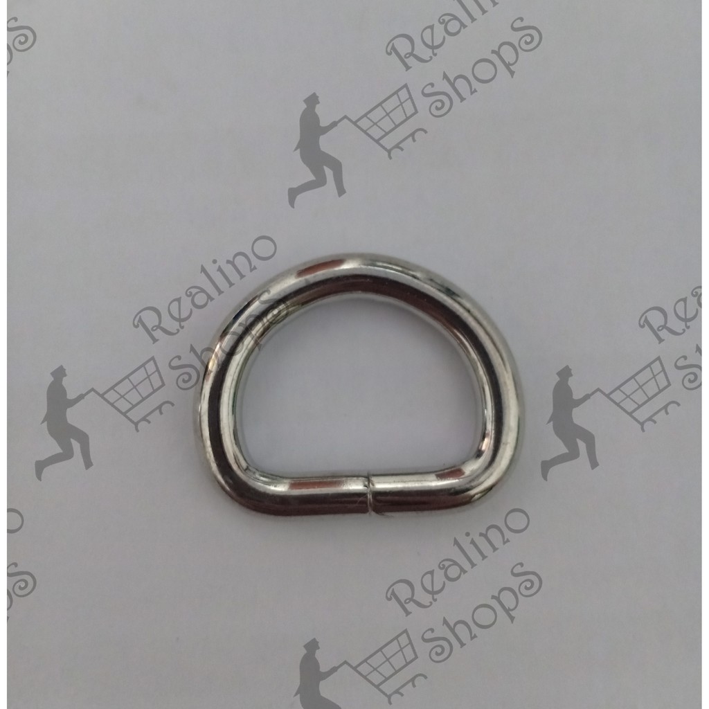 RING D - 2 CM NEKEL (KUALITAS TEBAL)