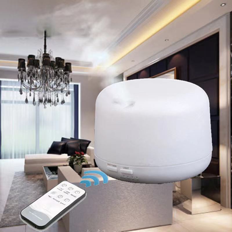 Humidifier Air 300ML/500ML PLUS 7LED Aromaterapi Difuser Plus Remote Control