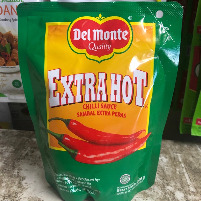 

Del Monte Extra Hot Chilli Sauce Refill 200gr