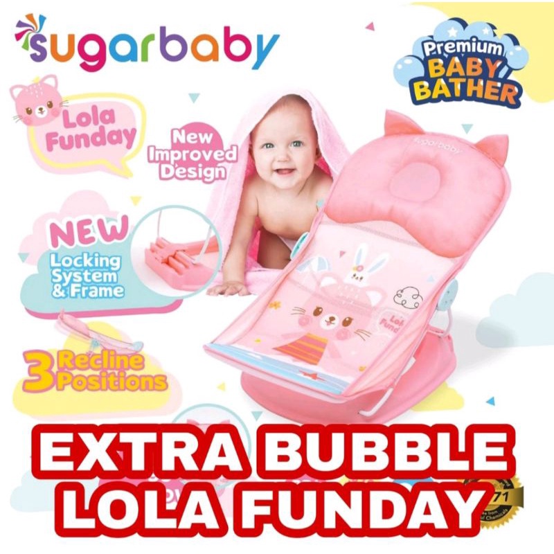 Sugarbaby Deluxe Baby Bather / alas mandi bayi