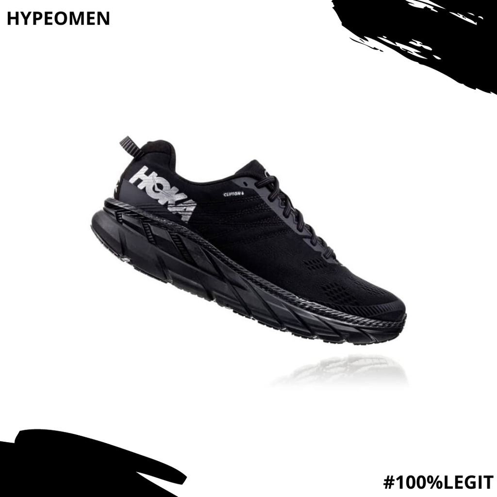 Hoka One One Clifton 6 Mens Full Black