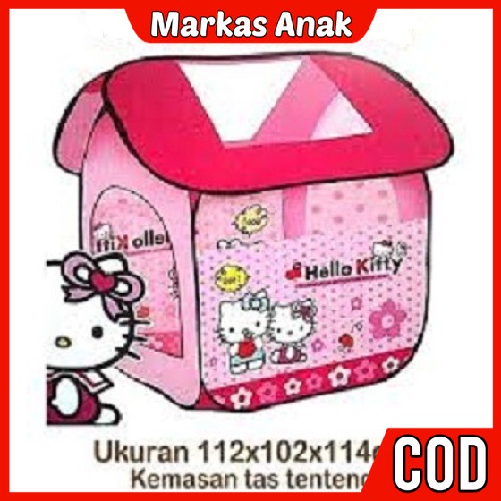 Mainan Anak Anak Umur 3 4 5 6 Tahun Olahraga Outdoor Tenda kemah Camping Kemping Rumah Rumahan Karak