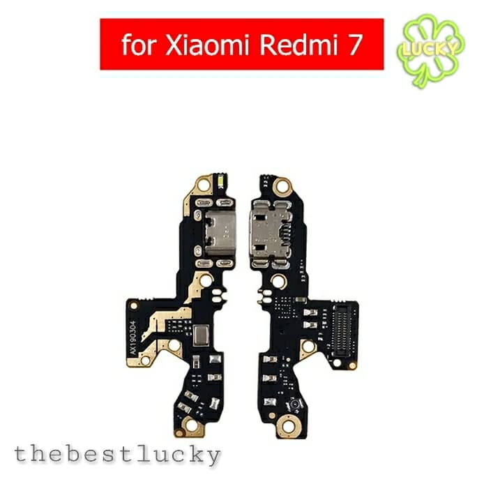Fleksibel Flexible Charger Mic Xiaomi Redmi 7 Original