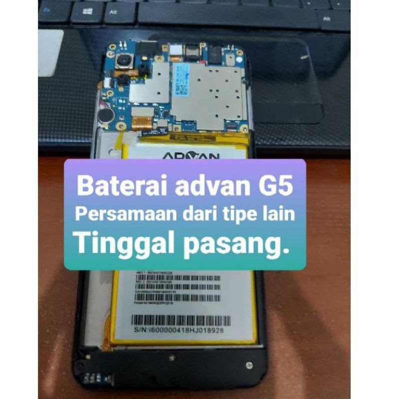Baterai advan g5