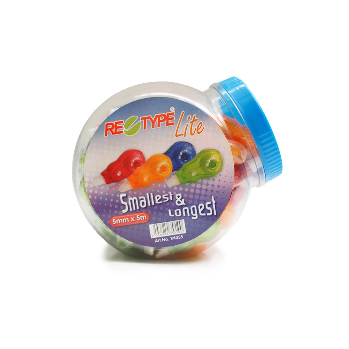 

Sale!!! Retype Correction Tape D-Lite 5 Meter Trendi