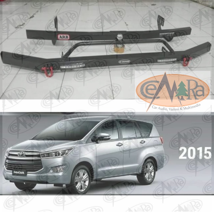 paket towing/tanduk mini depan dan towing belakang innova reborn 2015