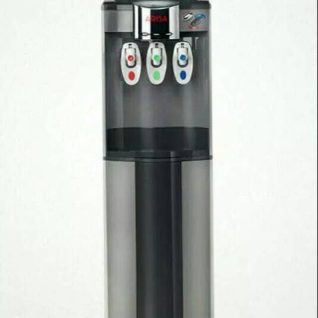 Dispenser tcl arisa CWD 1 kran 3 panas dingin biasa gelas promo