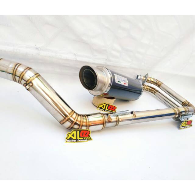 Knalpot LEOVINCE GP CORSA  NINJA 250 - NINJA 250 FI - CBR250RR - Z 250 - R25