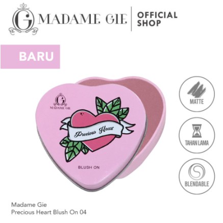 MADAME GIE PRECIOUS HEART BLUSH ON