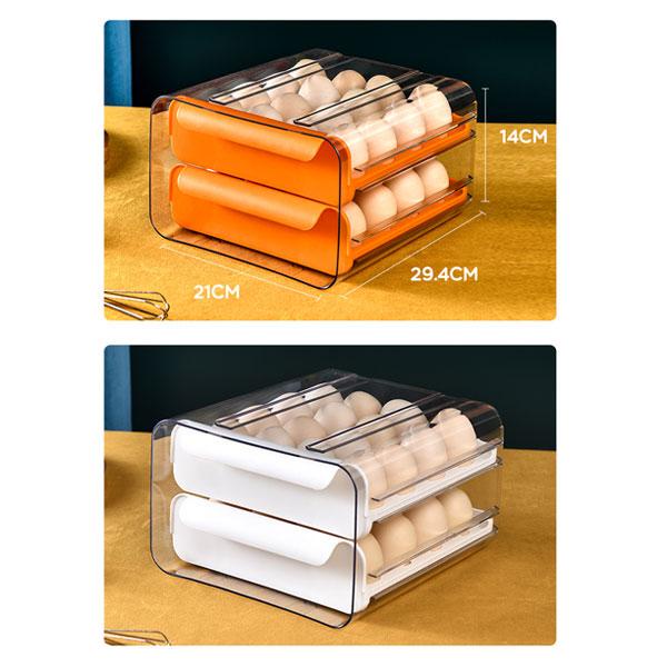 Rak Penyimpanan Telur Plastik Bahan Tebal Rak Telur Box Telur Samono