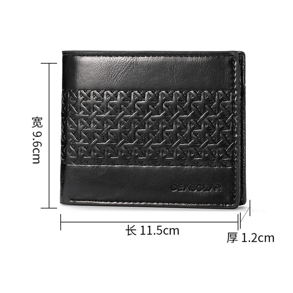 DOMPET LIPAT PRIA KULIT GERMANO IMPORT COWOK KEREN SLOT KARTU UANG PENDEK TIPIS MINI PREMIUM KECIL DEABOLAR ORIGINAL HITAM WA510B5 BRANDED BATAM KEKINIAN DISTRO LAKI REMAJA DEWASA