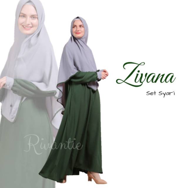 Gamis set syar'i Zivanna by Rivantie