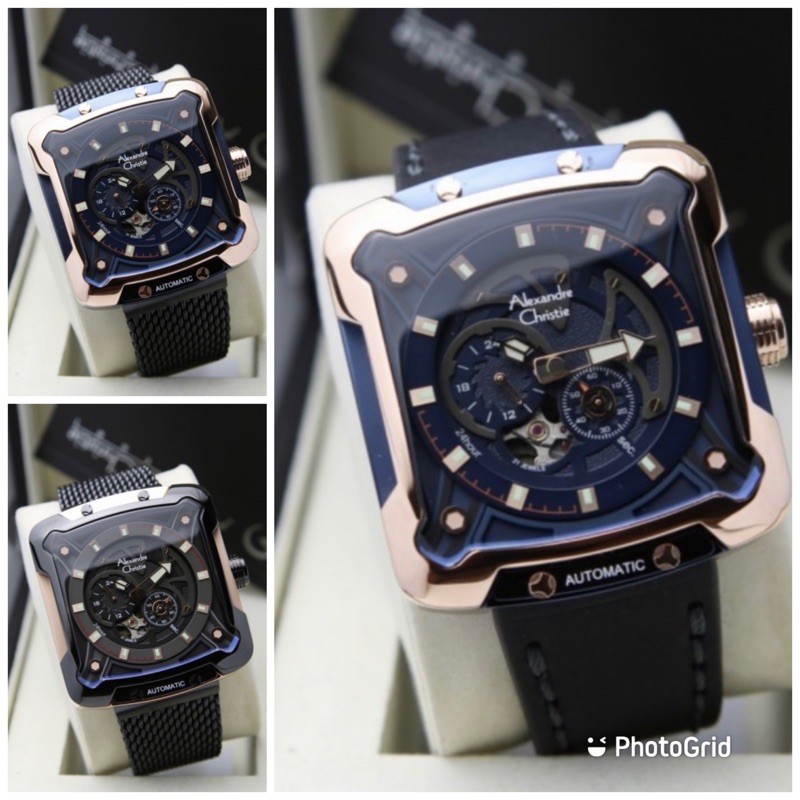jam tangan pria Alexander Cristie automatic ac3039 limited edition original