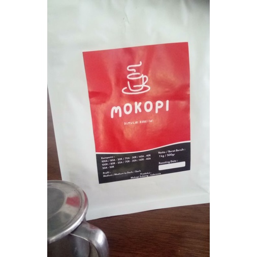 

MOKOPI - KOPI ARABICA FULLWASH 100% PREMIUM 250gr