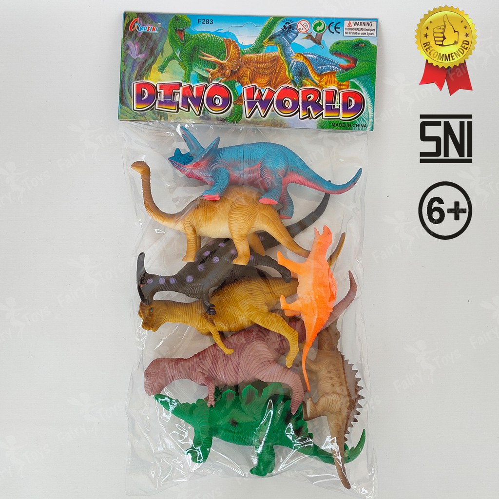 Mainan Dinosaurus isi 8 pcs - Mainan Figure Edukasi