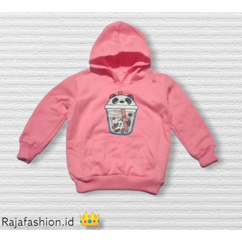 SWEATER HOODIE BOBA KEKINIAN/SWEATER HOODIE ANAK/SWEATER ANAK CEWEK LUCU/SWEATER KARAKTER ANAK