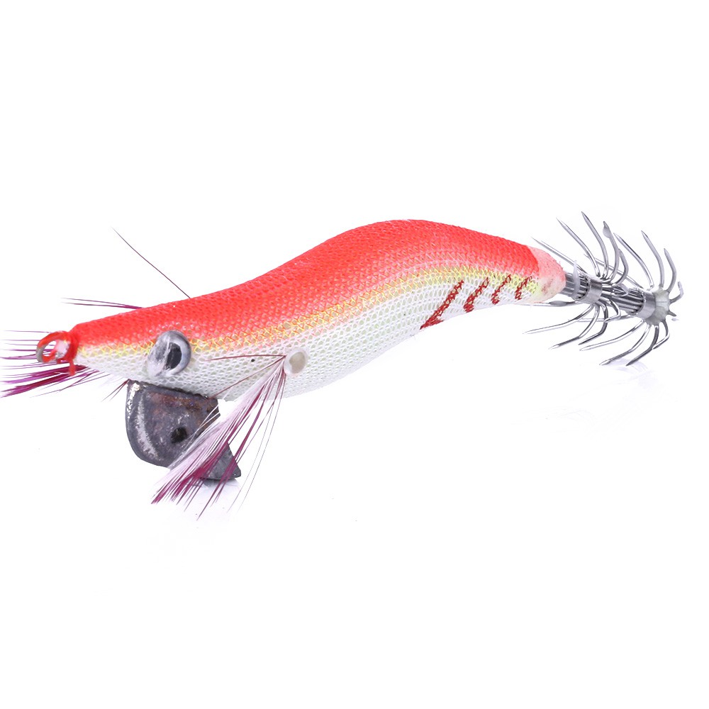 HENGJIA 16pcs 2.0# Shrimp Udang Jigs Umpan Pancing Swimbait Fishing Lure Bass Ikan Bait Kail Tackle