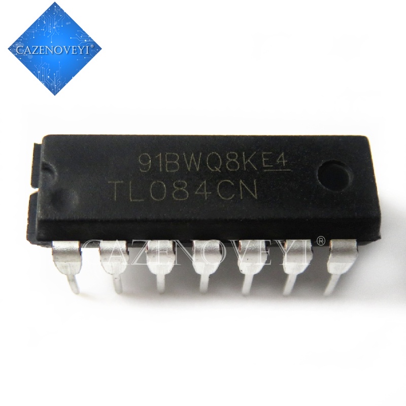 10pcs Ic Tl084Cn Dip14 Tl084 Dip 084cn Dip