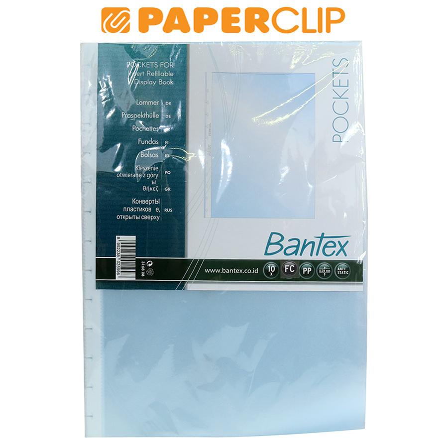 

CLEAR POCKET FILE BANTEX FC 3168 08 ISI 10