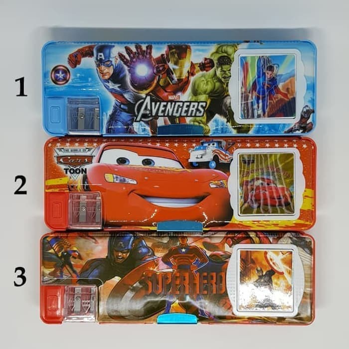 

Kotak pensil / Tempat Pensil Little pony - Transformers - Hello Kitty
