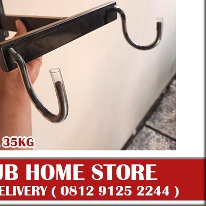 Gantungan Sepeda,Rak Sepeda,bracket Sepeda Dinding,Bike Hanger sepeda - Merah