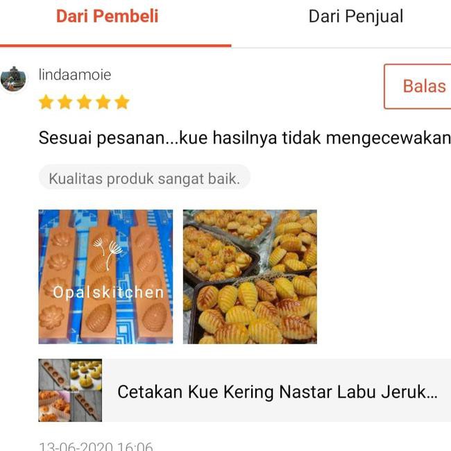 

iazu cetakan nastar daun kue kering coklat praline kue tok ku thok kue satu mc9q