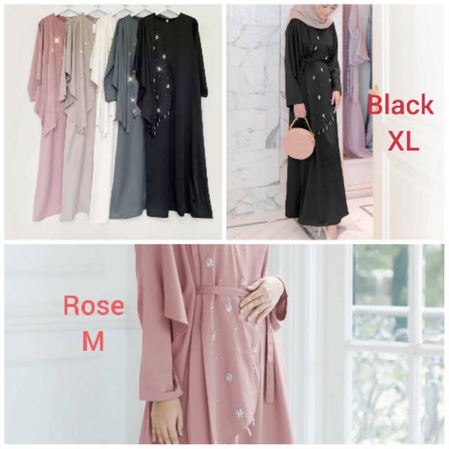 Zalia dress Vanilla Hijab