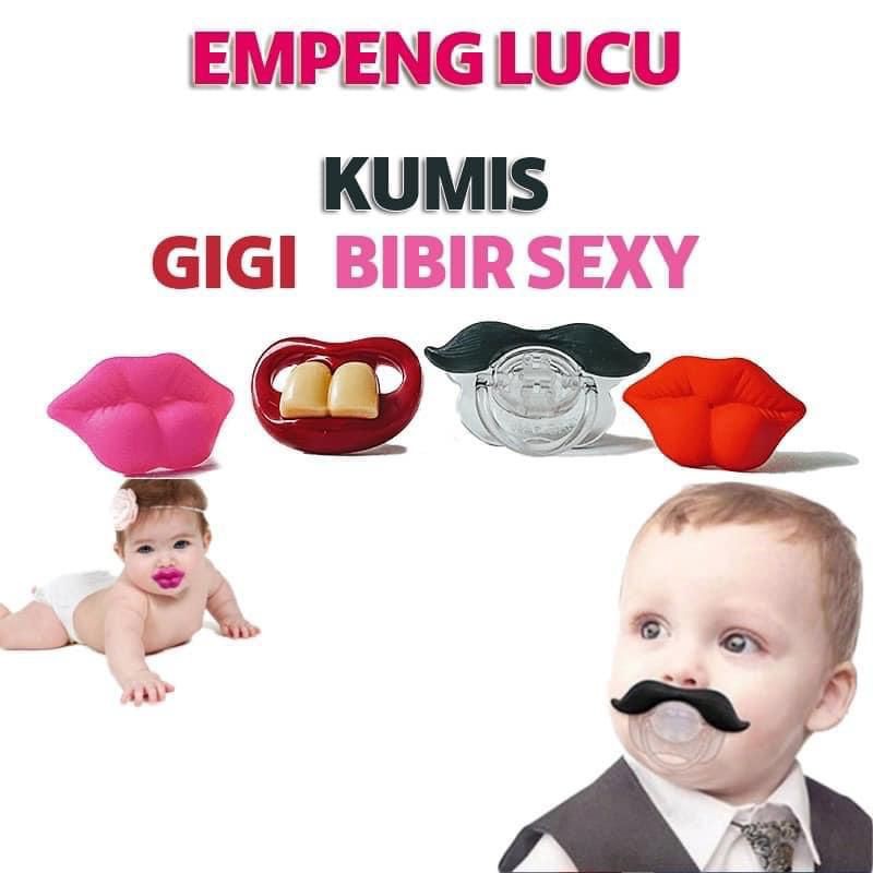 Empeng Kumis / Dot Bayi / Baby Pacifier Model Kumis, Empeng Lucu kumis gigi bibir sexy baby pacifier