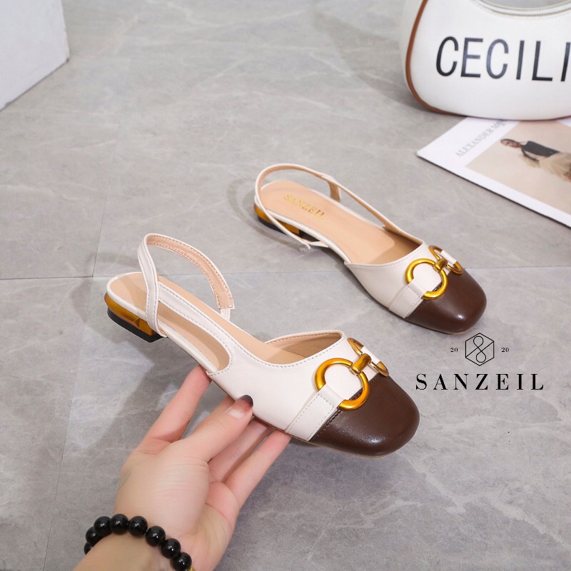 SG0125 syafniegalery Sanzeil Emily sepatu wanita import