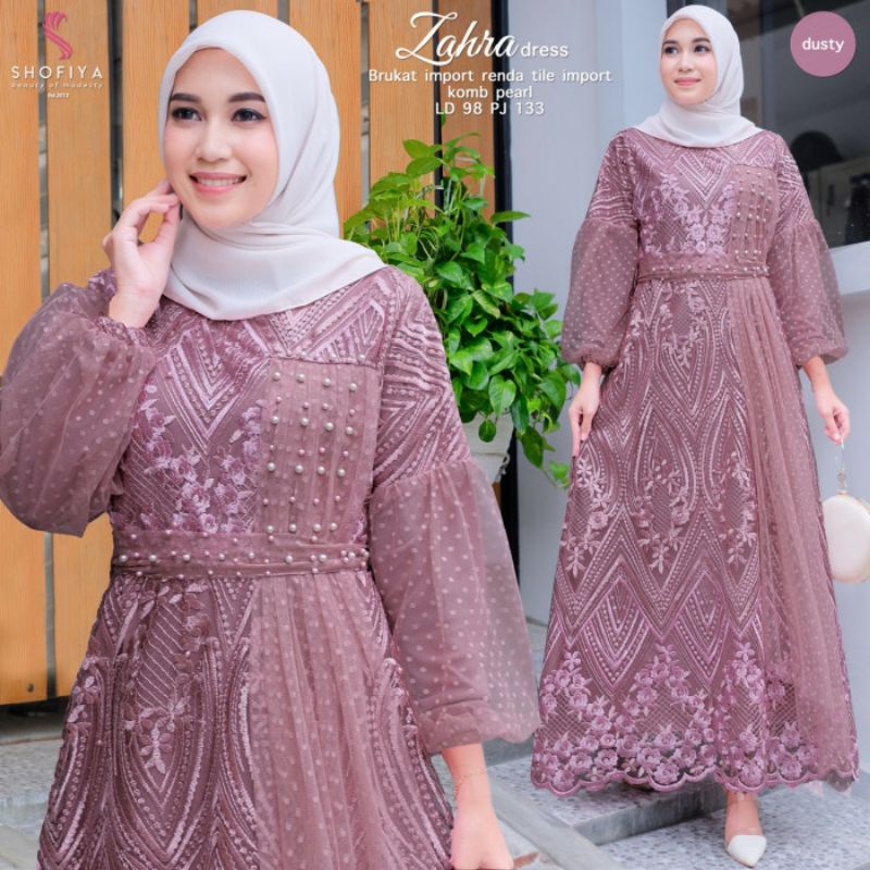 ZAHRA DRESS BY SHOFIYA || ORI SHOFIYA