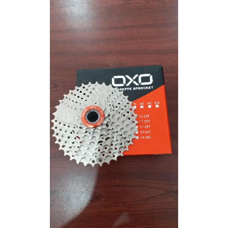 sprocket oxo 8 speed 11-36T model terbaru