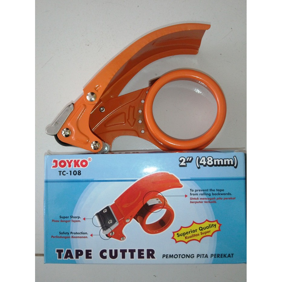 

Limited! Tape Cutter / Dispenser Besi Joyko ( Pemotong Lakban / Isolasi) atk