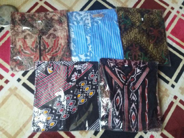 Atasan Batik Dolby Dolbi Dobby Doby Tenun Sutra Tulis Halus Katun Atbm Baron ,sarombit Atasan