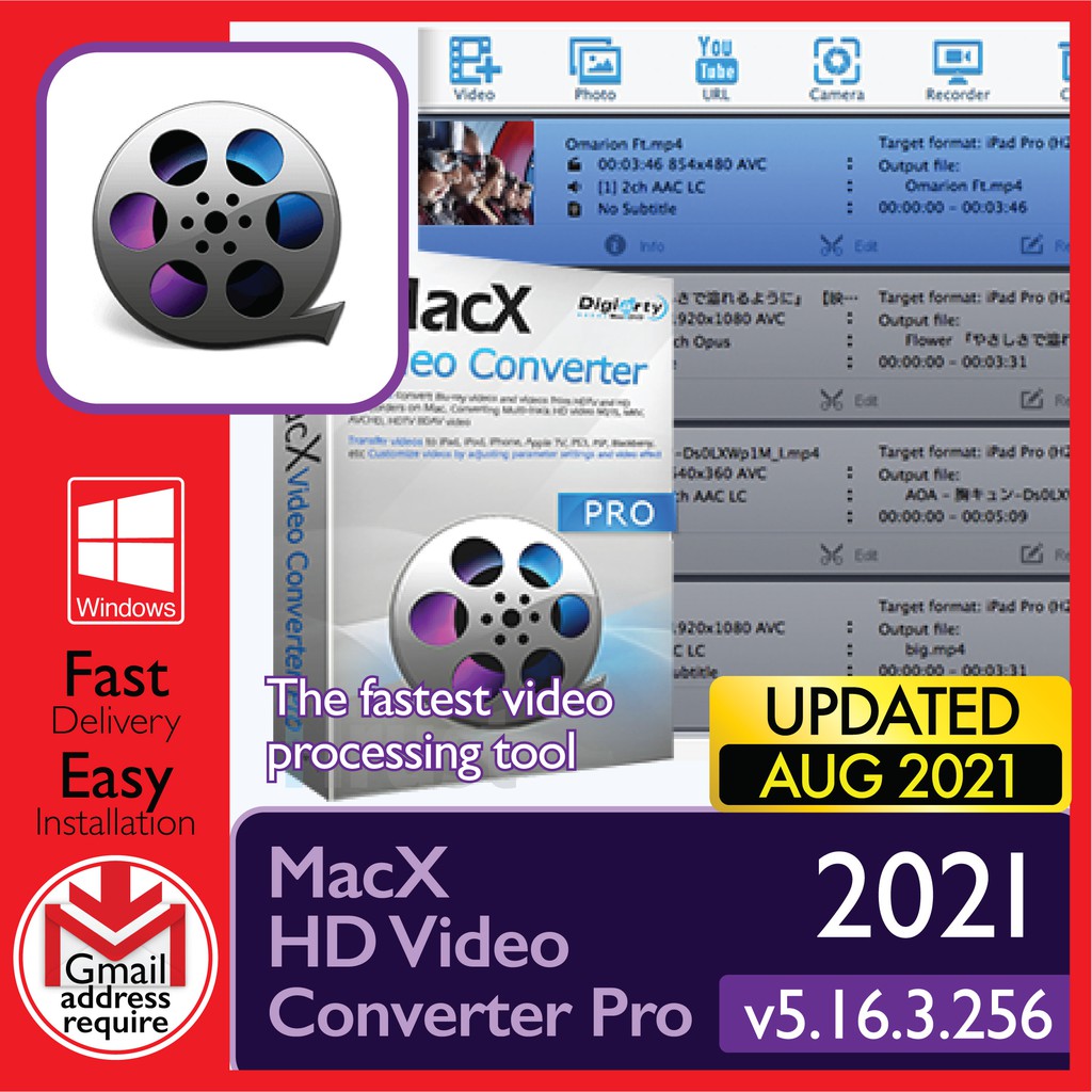 

McX HD Vd Cnvrtr Pr 5.16.3.256 - Th fstst vd prcssng tl [WINDOWS x64] - Dgtl Dwnld