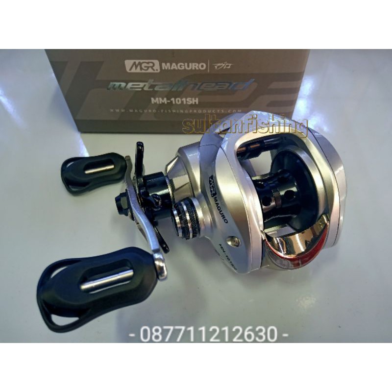 Reel BC Maguro METALHEAD 101SH Handel Kiri  |  Reel Bait Casting  |  Joran Bait Casting