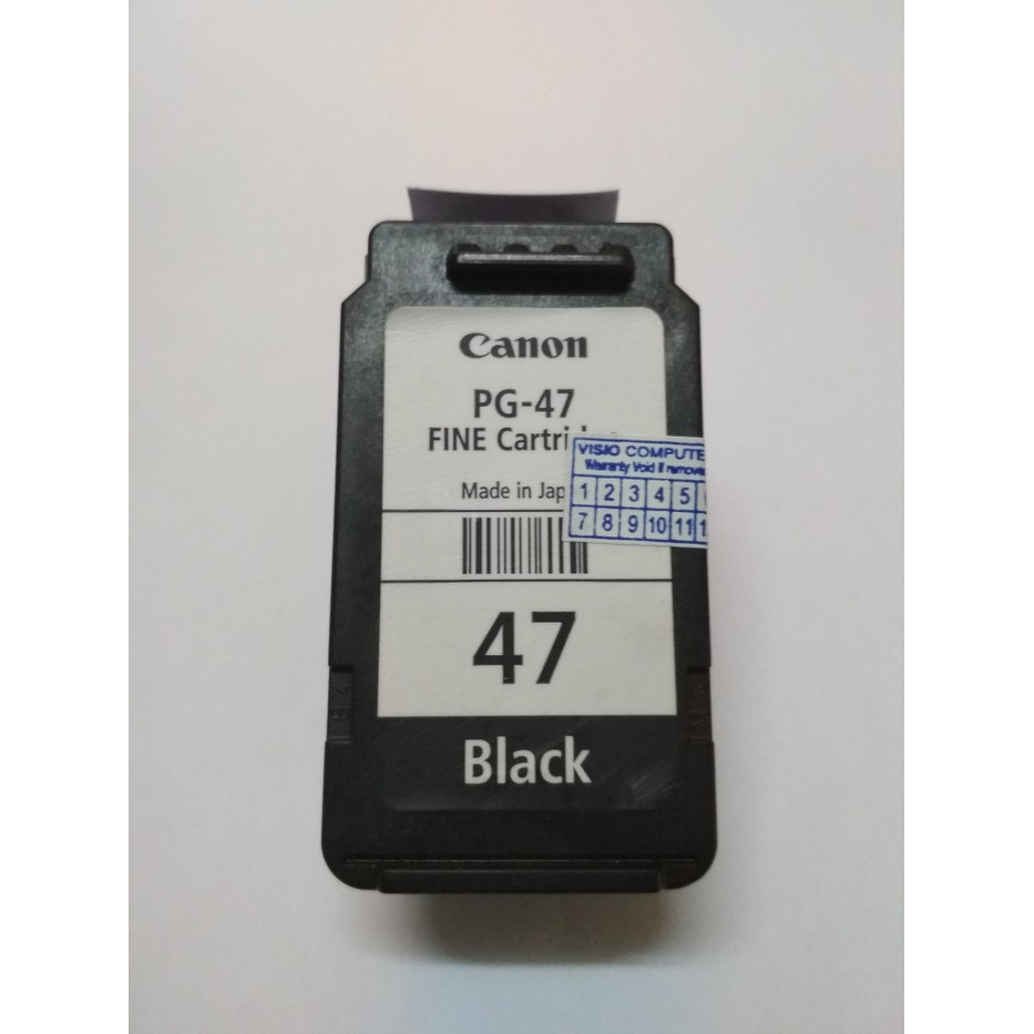 Tinta Refil Cartridge PG47 Black for Canon E400 E410 E460 E470