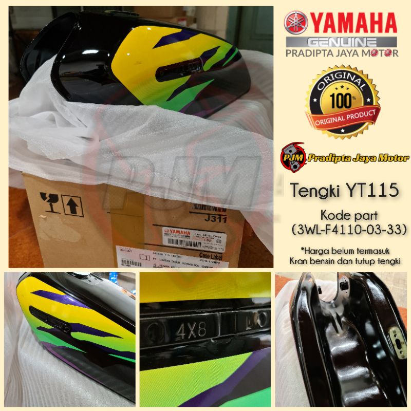 Tangki Tenki Tank Yamaha YT 115 ORI Original YGP - 3WL-F4110-03-33