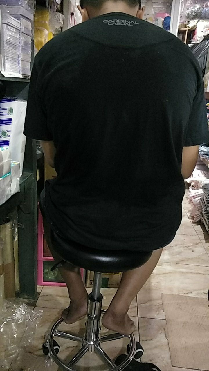 Kursi Bar Minimalis Barstool Chair Kursi Makan Kursi Salon Bundar Kursi Kaki Roda