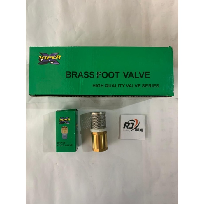 Foot Valve / Foot Klep Kuningan Viper