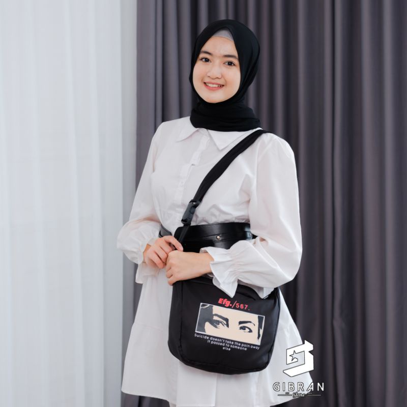 Sling Bag Efg - Problem - Goks ~ Tas Selempang Pria Wanita Termurah