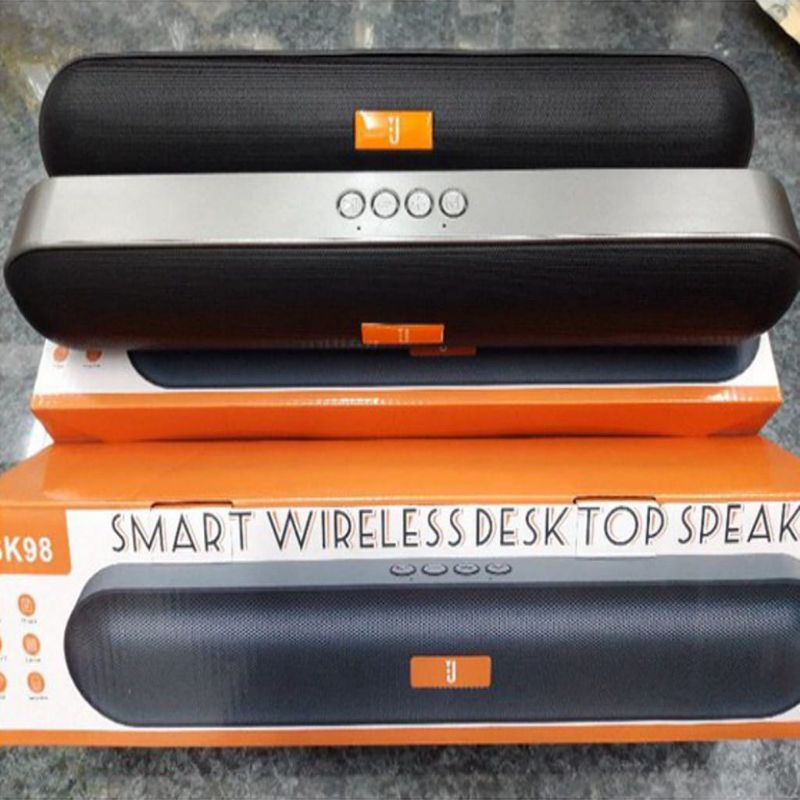 PS - Speaker Bluetooth J SK-98 Smart Wireless Desktop Speaker Bluetooth Portable Aktif J SK-98 High 