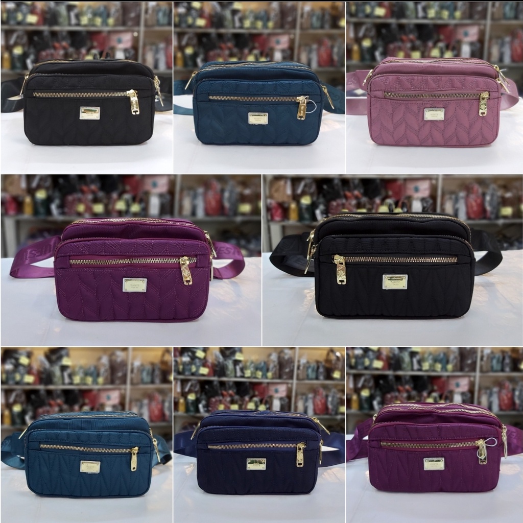 Tas pinggang selempang / bumbag /waistbag / slingbag / crossbodybag wanita