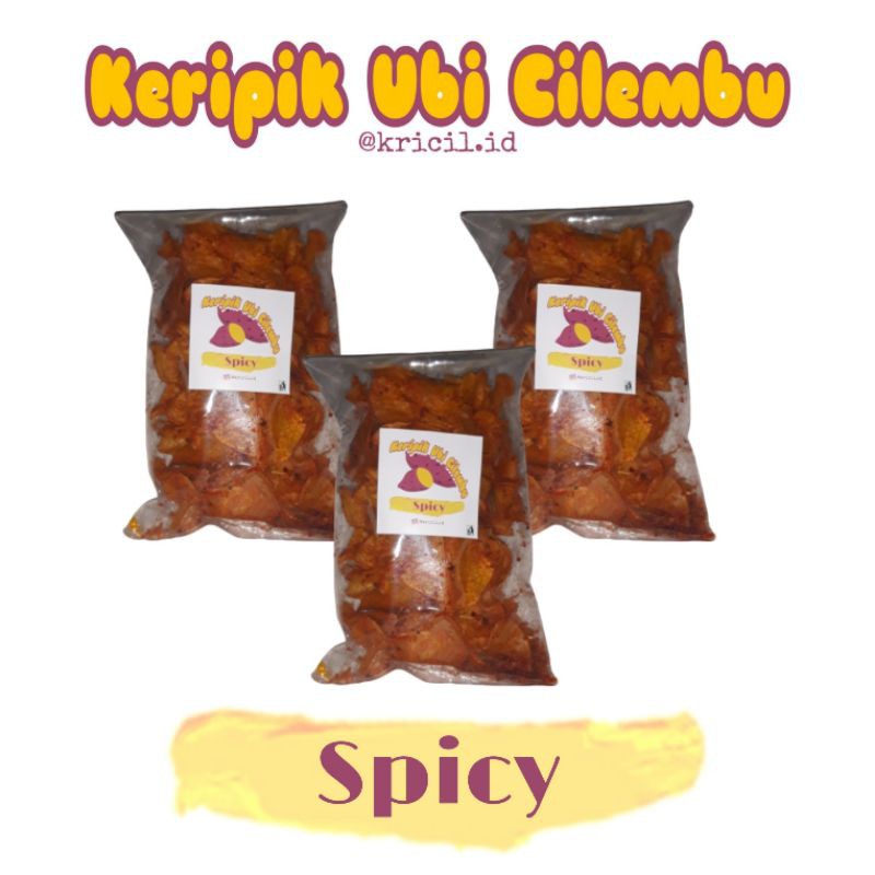 

Keripik Ubi Cilembu Spicy