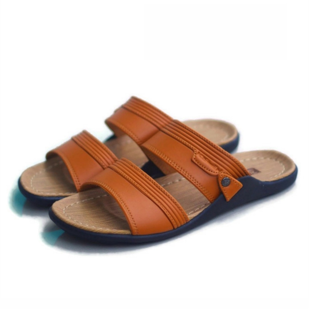 Joemen Sandal Pria Kulit Joemen S 010 Original Pria Sandal Jepit