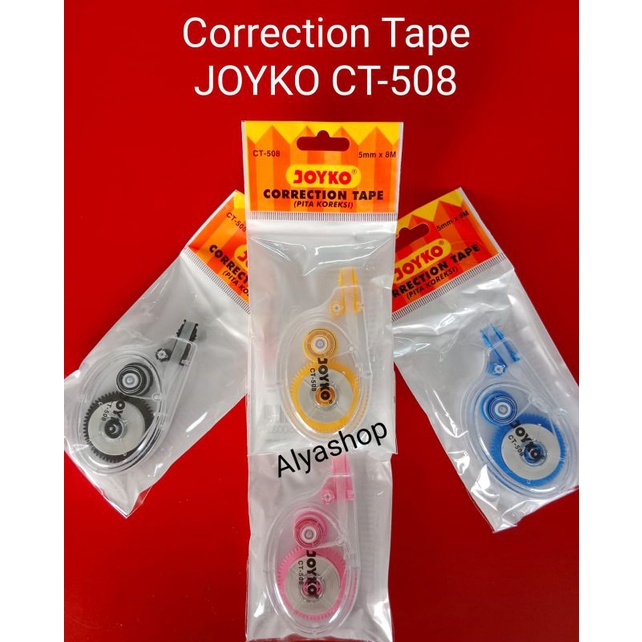 CORRECTION TAPE JOYKO CT-508 TIP X KERTAS