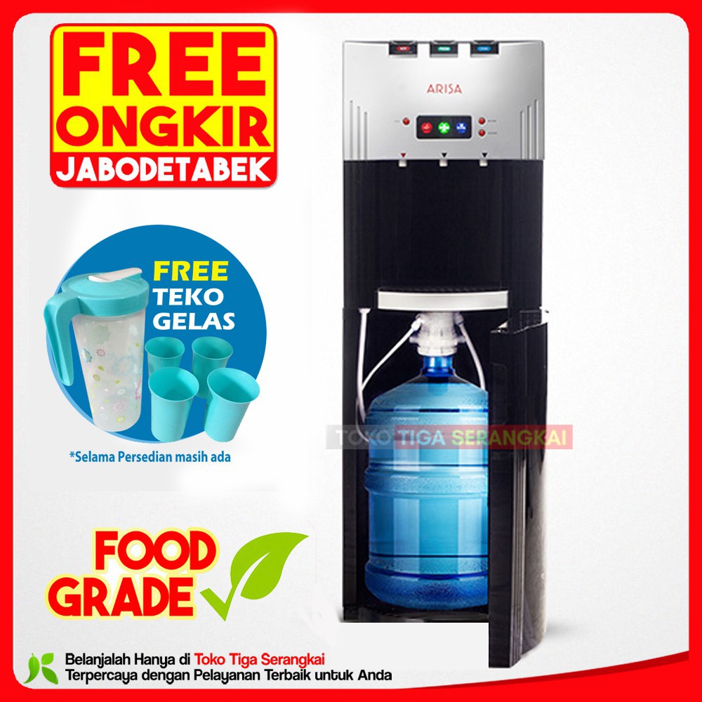 Arisa Dispenser Galon Bawah Standing BWD (Free Ongkir Jabodetabek)