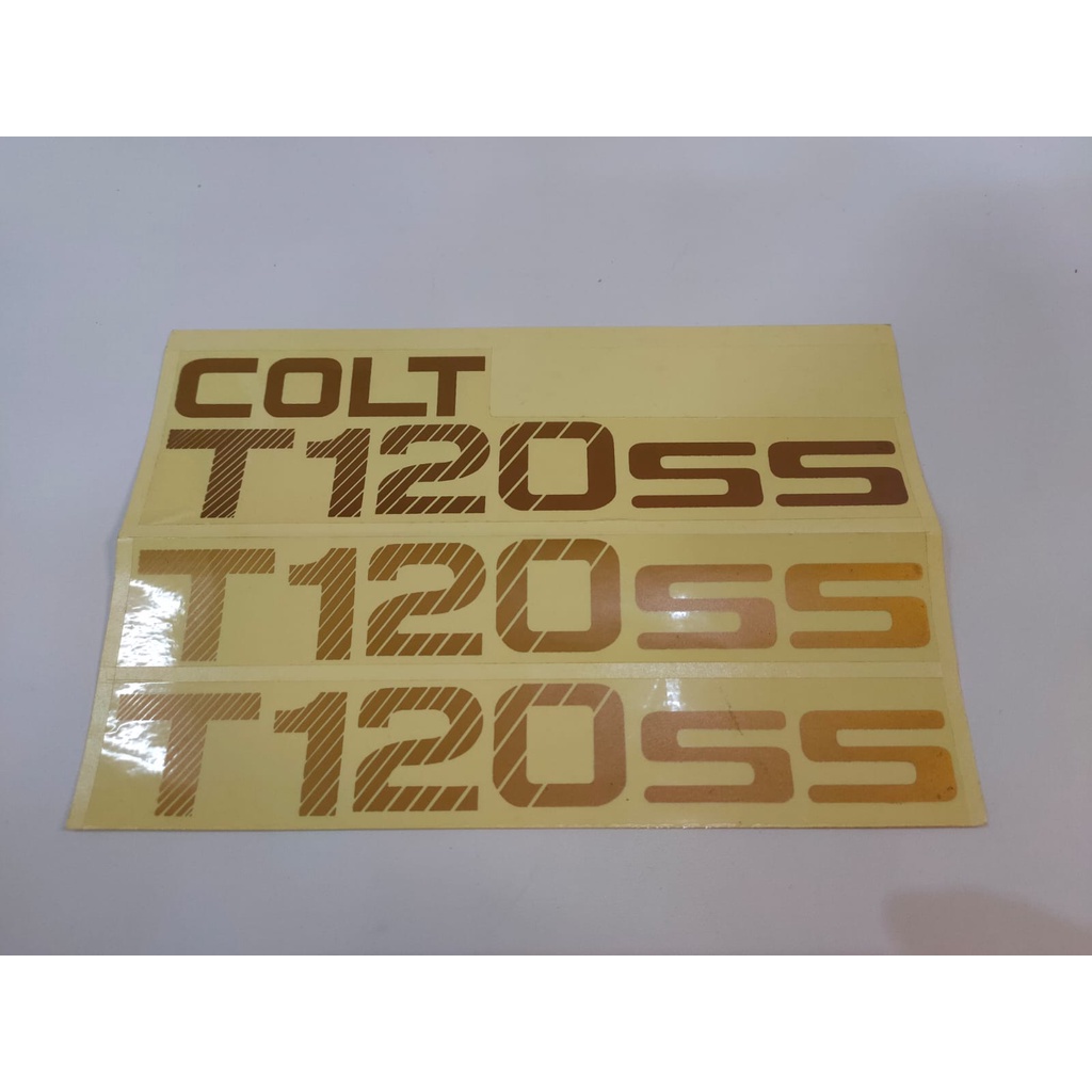 Stiker Mitsubishi Colt T 120 SS