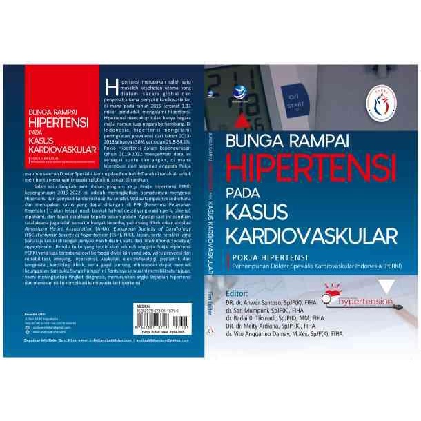 

Buku Bunga Rampai Hipertensi Pada Kasus Kardiovaskular - Tim Pokja Hipertensi Dokter Spesialis Kardiovaskular Indonesia