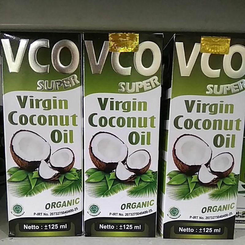 

VCO super virgin coconut oil 125 ml vco organic